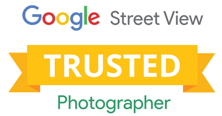 Google Street View Trusted Photographer and Google 360 Certified Photographer badge